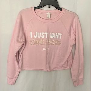 3/$15 Forever 21 Women’s Cropped Sweatshirt Size S
